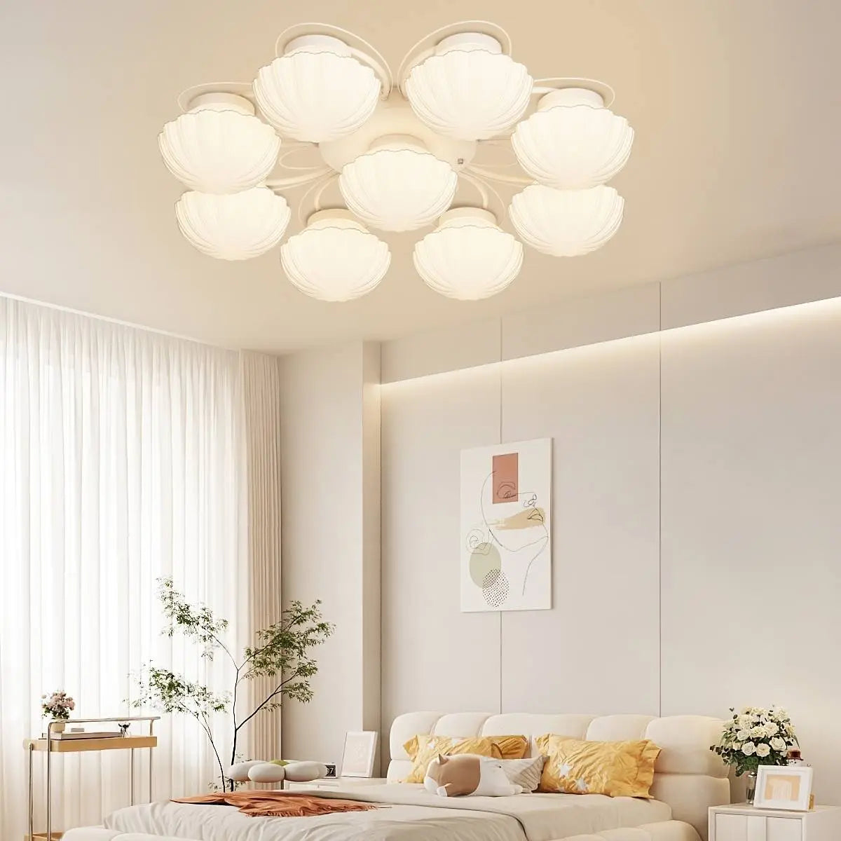 Feyran Creative Flower Living Room Ceiling Lamp