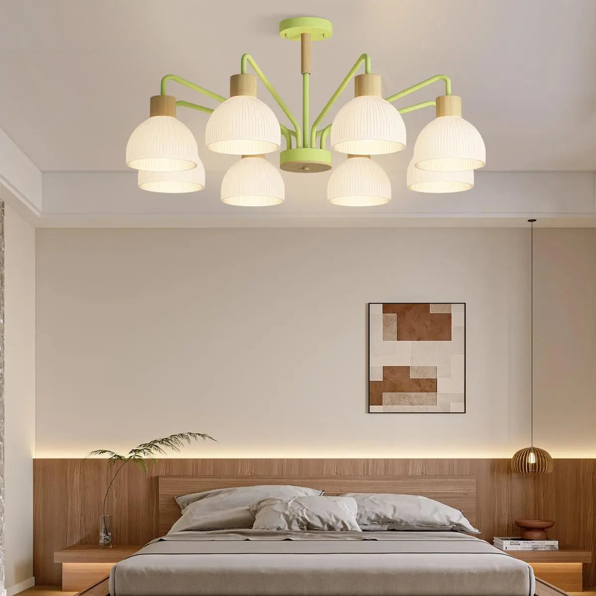 Feyran American Country Retro Living Room Chandelier