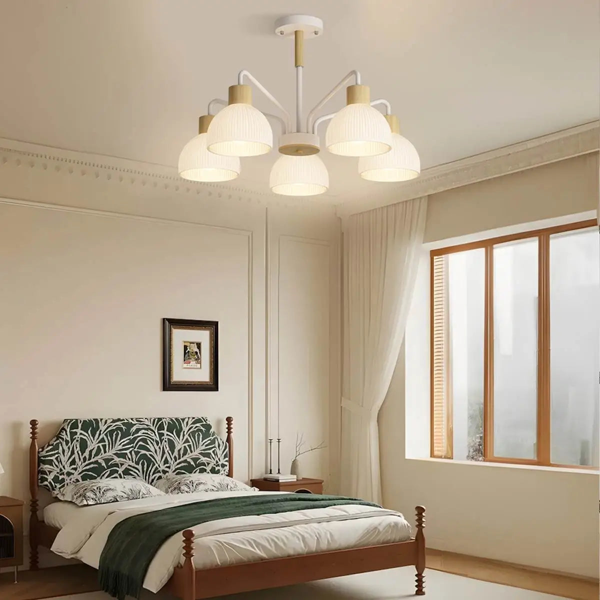 Feyran American Country Retro Living Room Chandelier