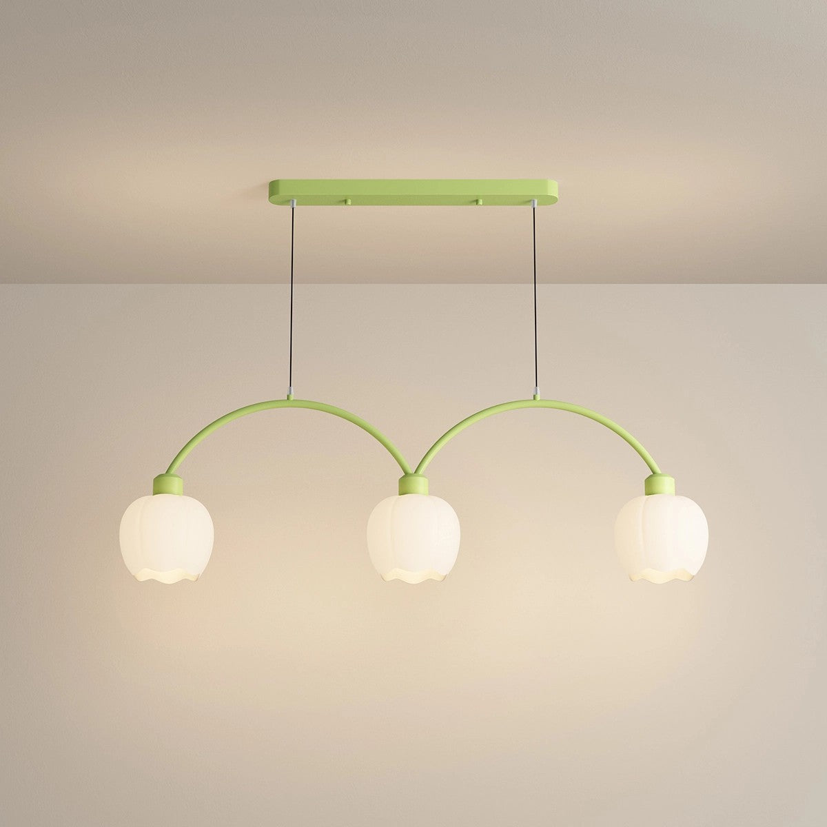 Feyran Nordic Simple 3-4 Head Flower Chandelier