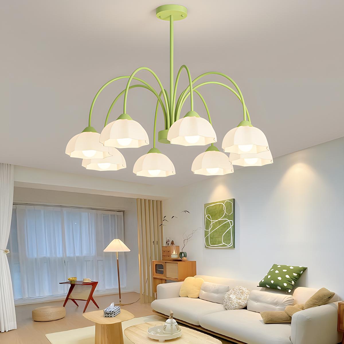 Feyran Nordic Modern Light Luxury Flower Chandelier