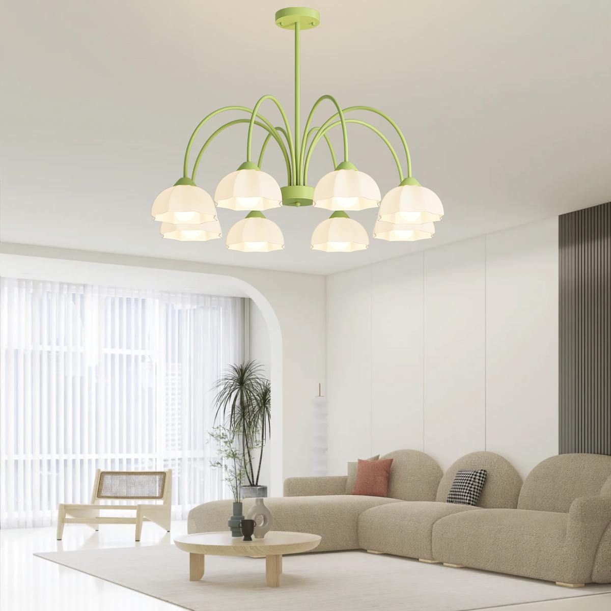 Feyran Nordic Modern Light Luxury Flower Chandelier
