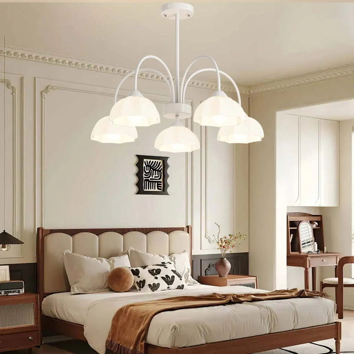 Feyran Nordic Modern Light Luxury Flower Chandelier