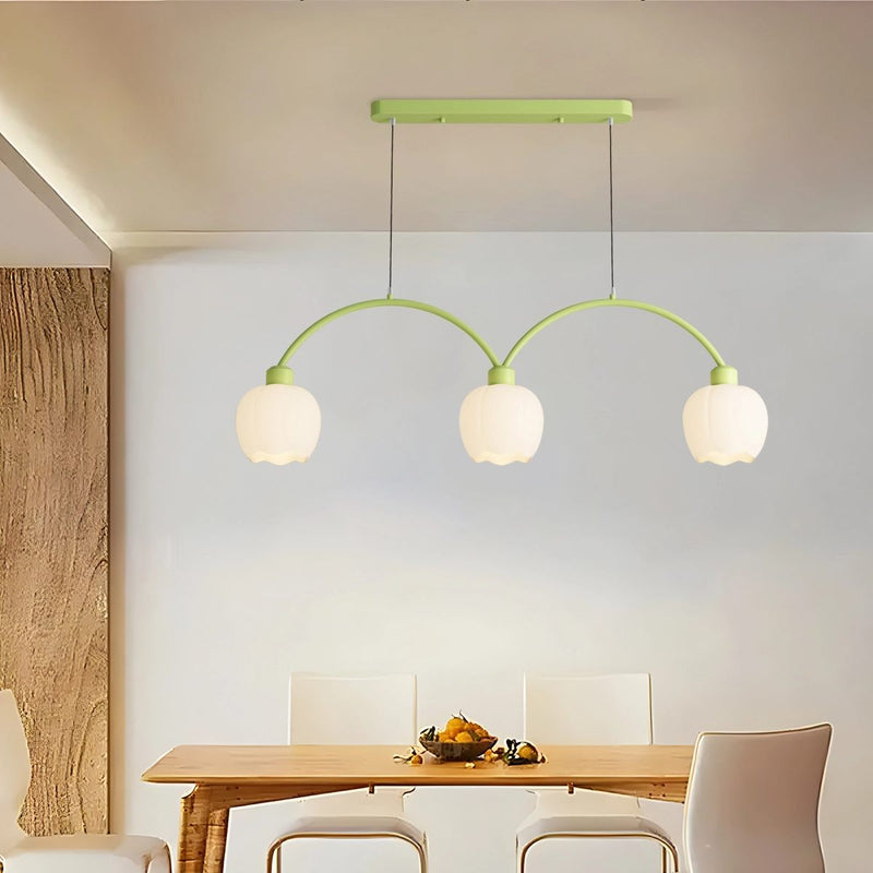 Feyran Nordic Simple 3-4 Head Flower Chandelier