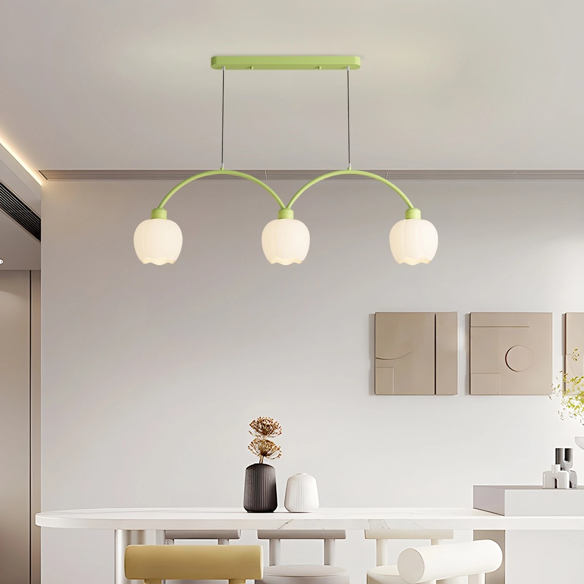 Feyran Nordic Simple 3-4 Head Flower Chandelier