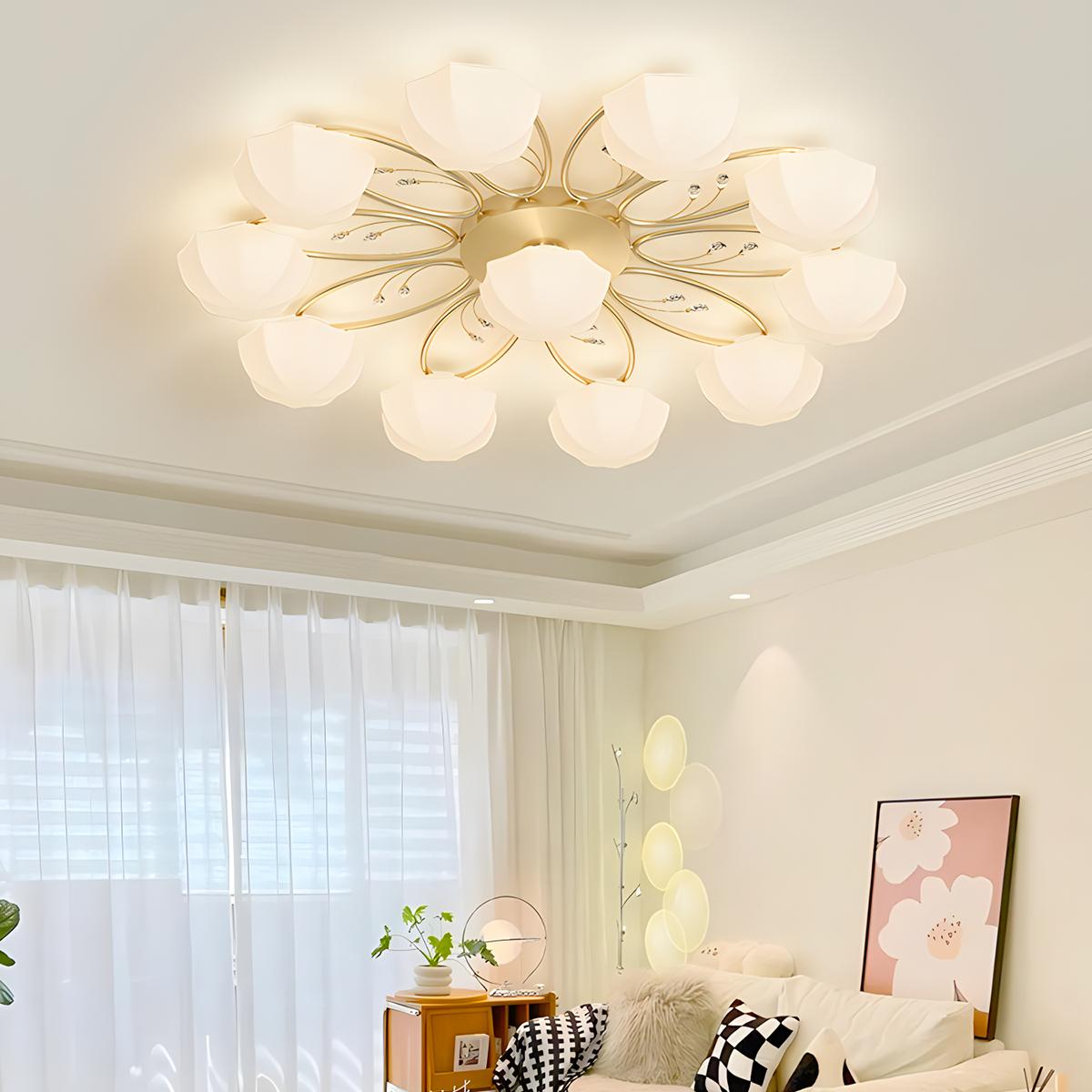 Feyran Light Luxury French Bud Ceiling Lamp