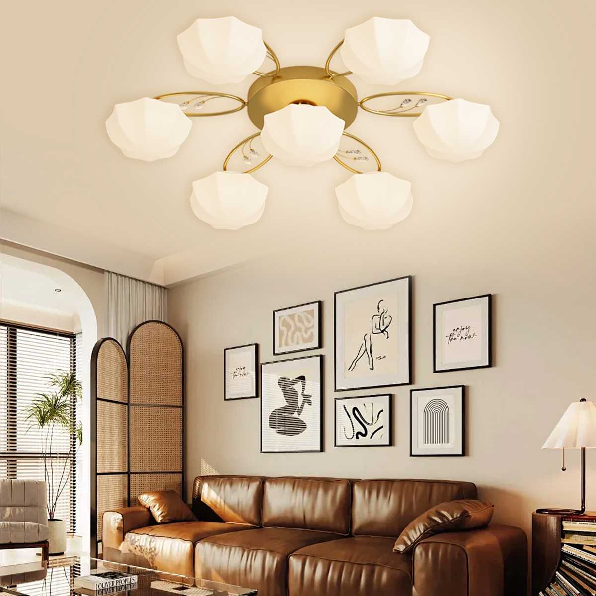 Feyran Light Luxury French Bud Ceiling Lamp