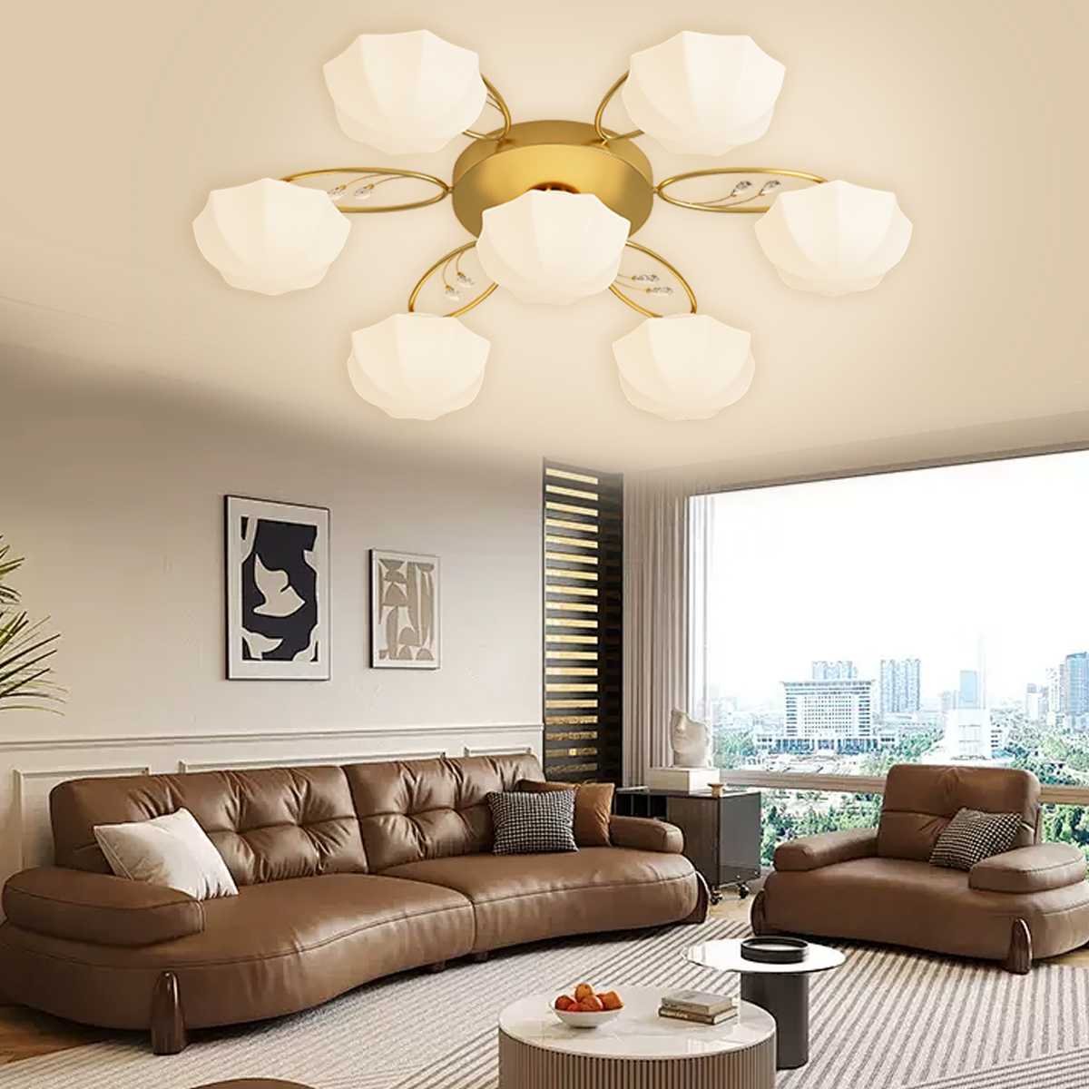 Feyran Light Luxury French Bud Ceiling Lamp
