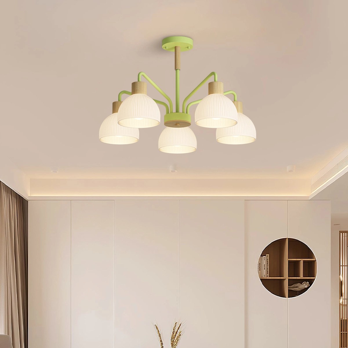 Feyran American Country Retro Living Room Chandelier