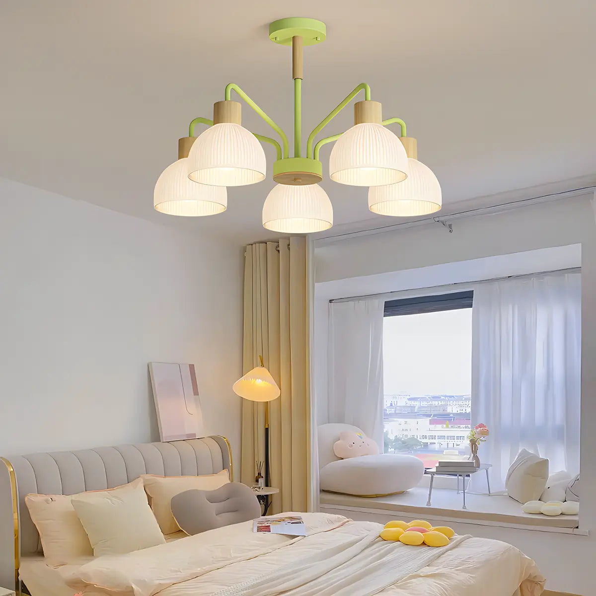 Feyran American Country Retro Living Room Chandelier