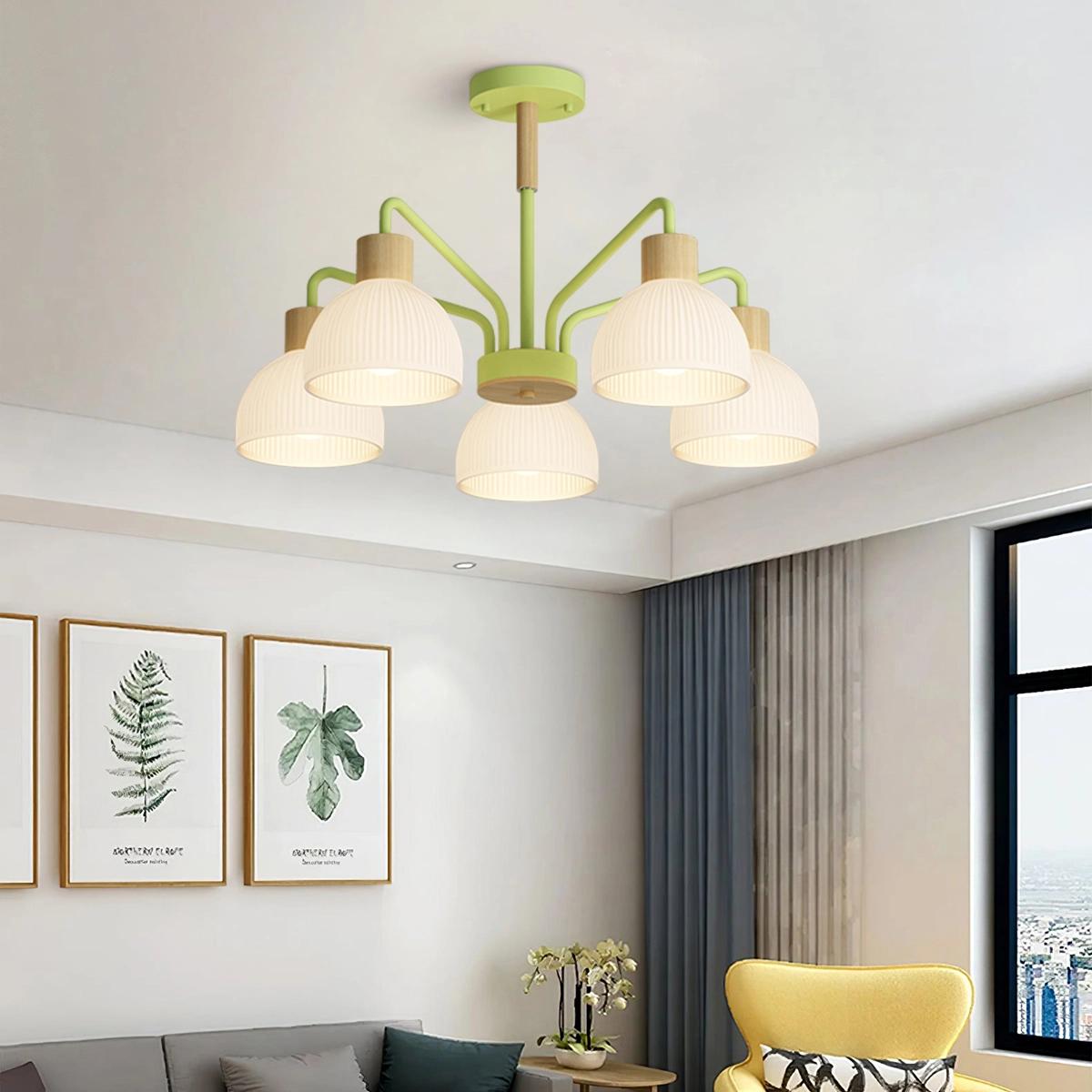 Feyran American Country Retro Living Room Chandelier