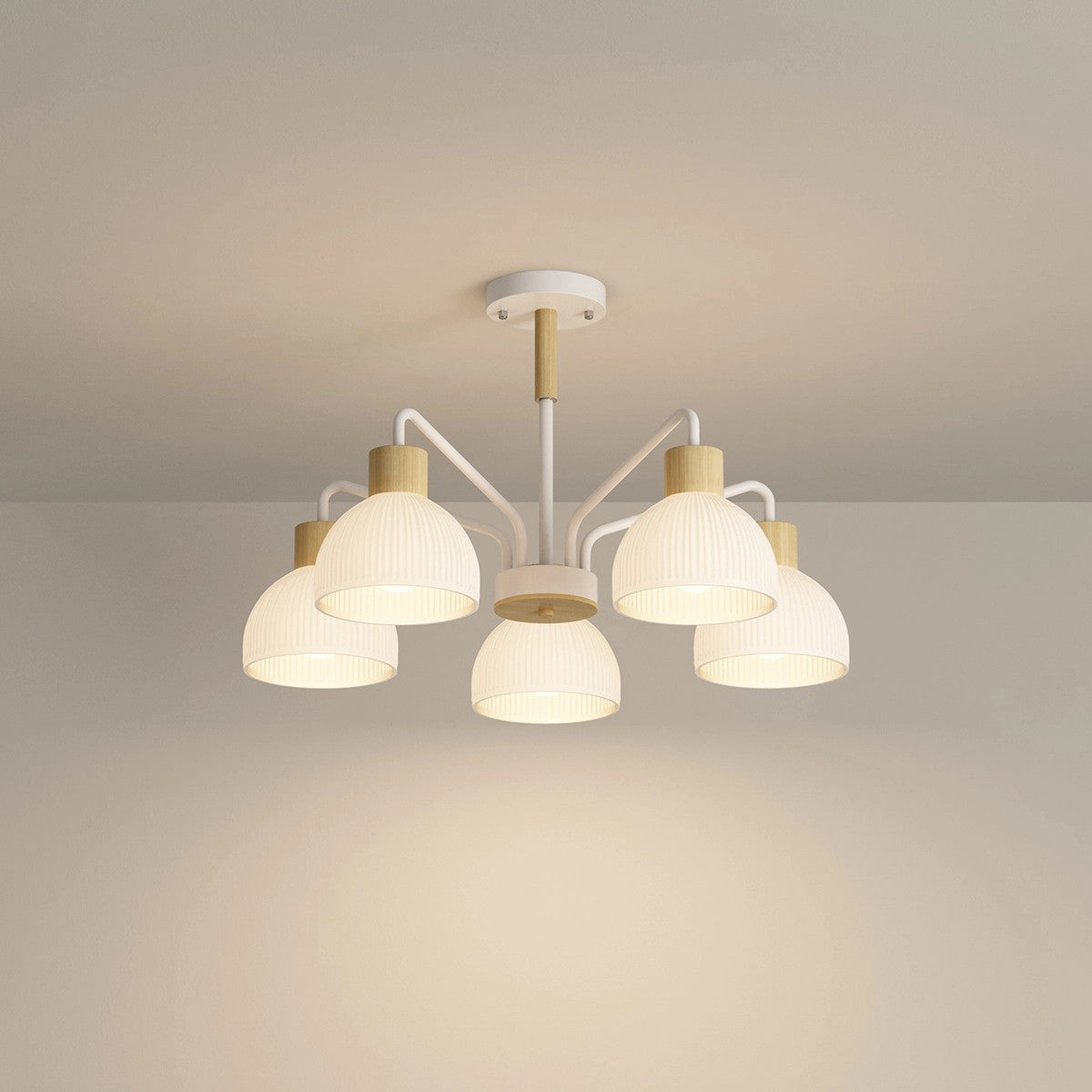 Feyran American Country Retro Living Room Chandelier