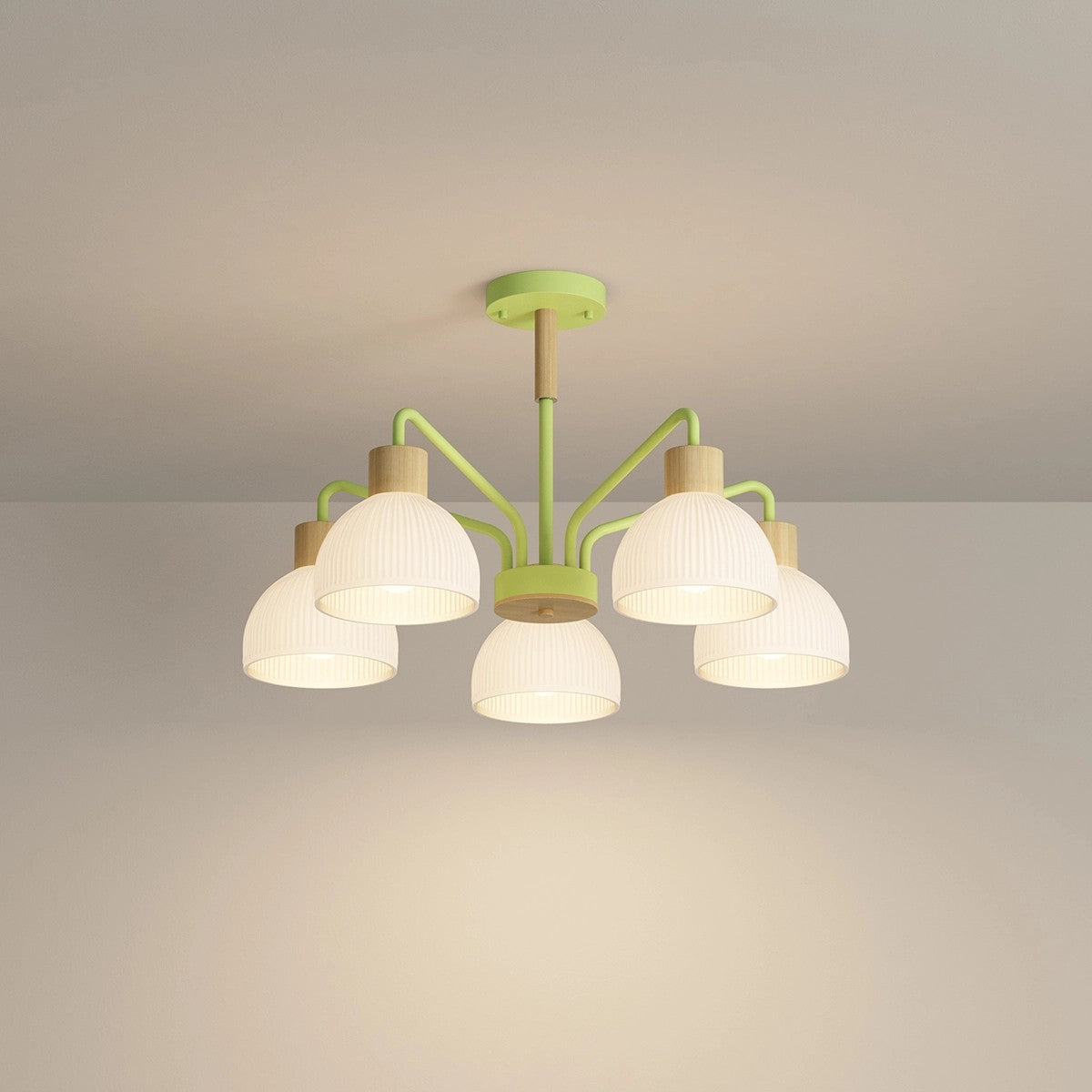 Feyran American Country Retro Living Room Chandelier