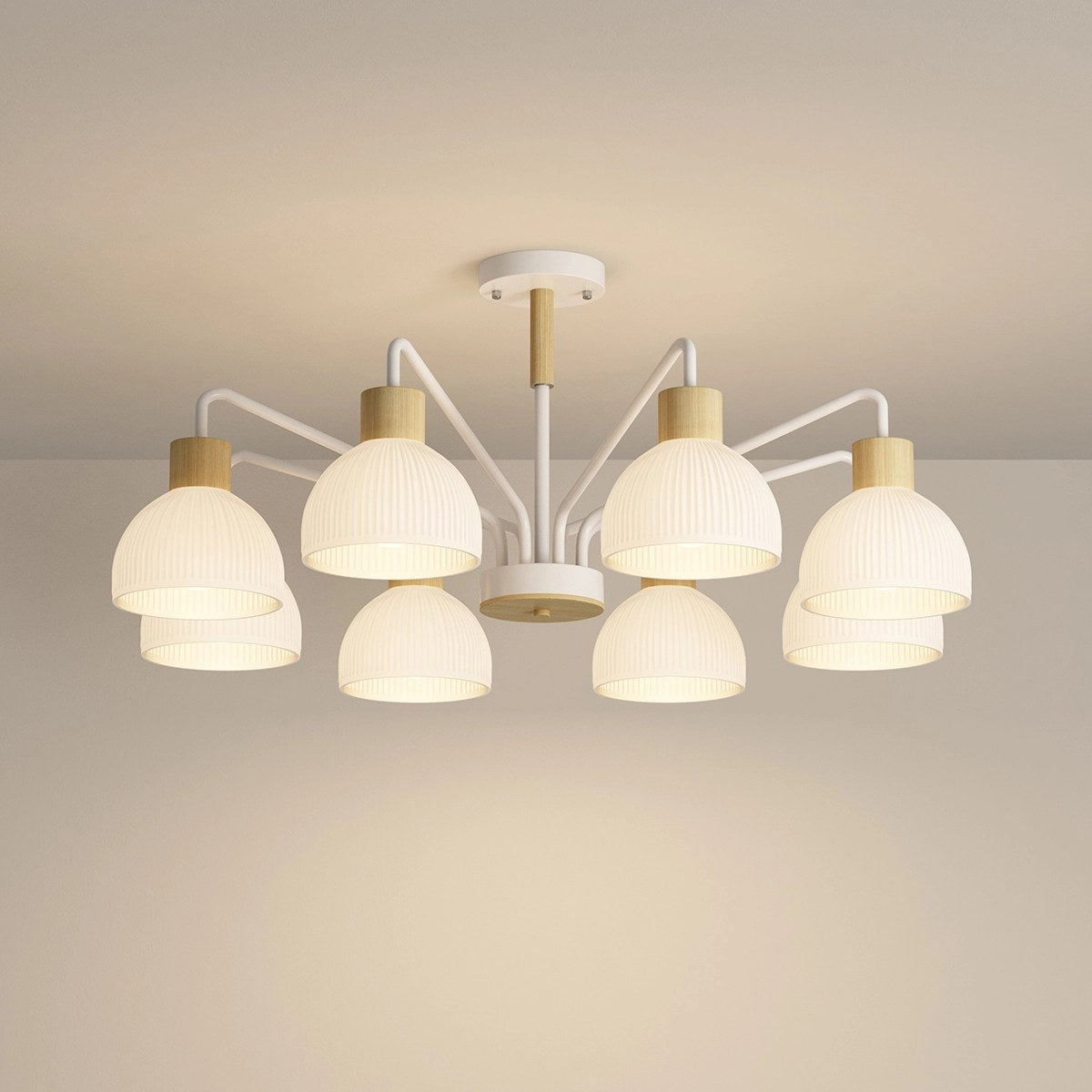 Feyran American Country Retro Living Room Chandelier