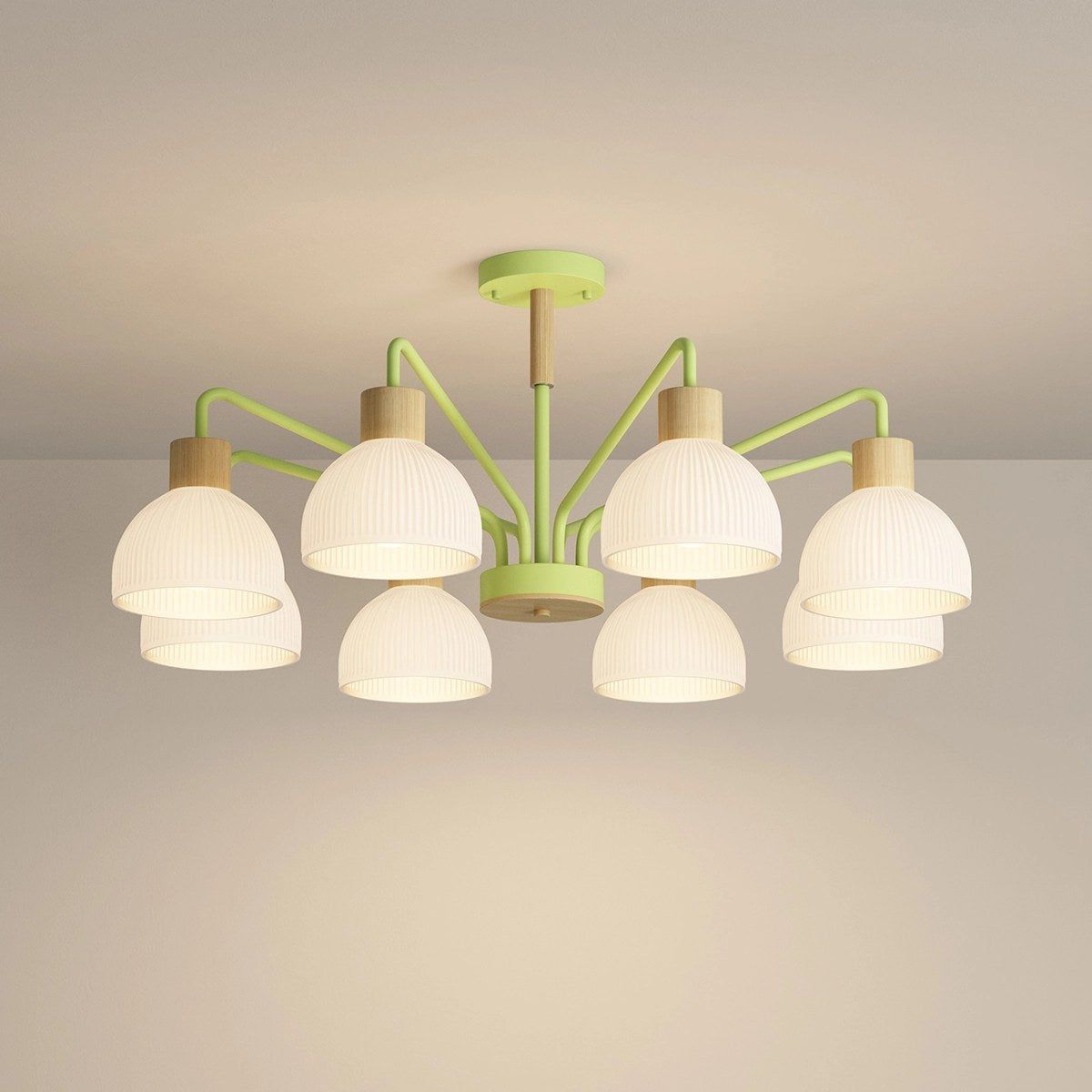Feyran American Country Retro Living Room Chandelier