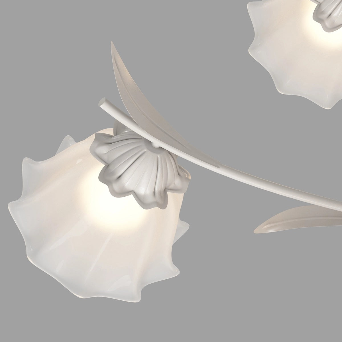 Feyran French Vintage Lily of the Valley Flower Chandelier
