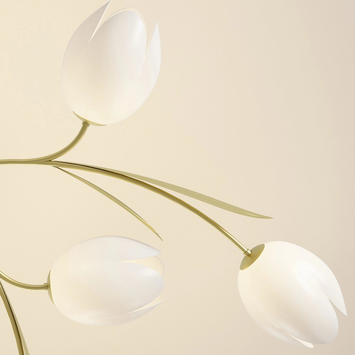 Feyran Magnolia Bud Living Room Chandelier
