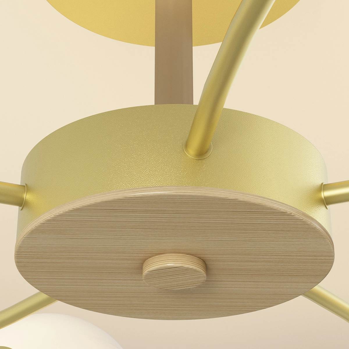 Feyran Magnolia Bud Living Room Chandelier