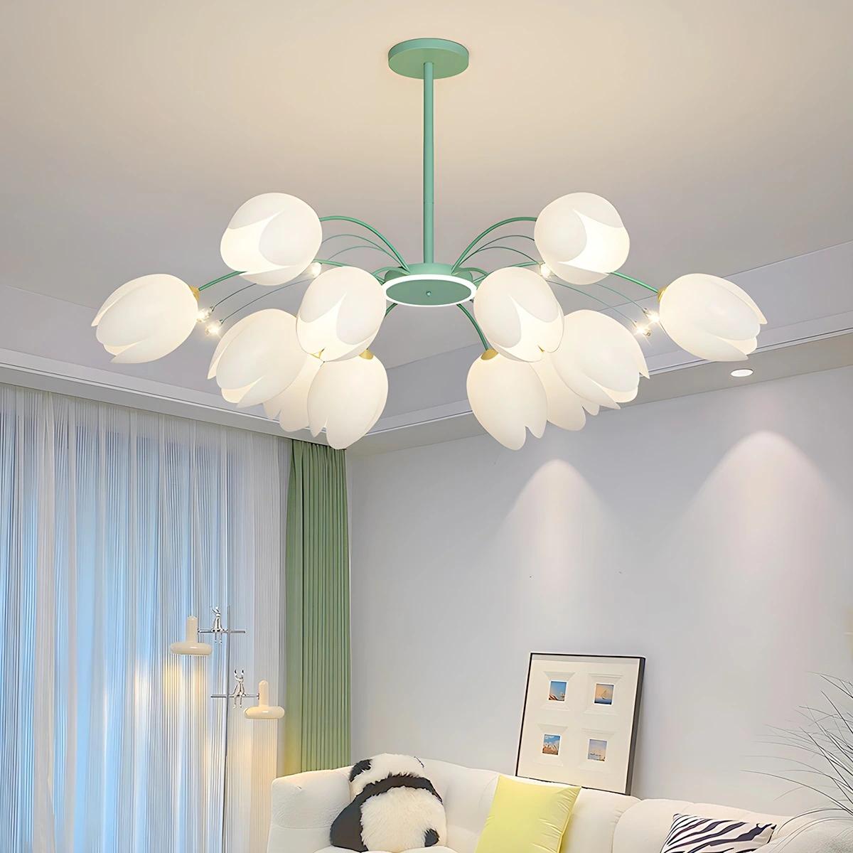 Feyran Nordic Simple Flower Chandelier