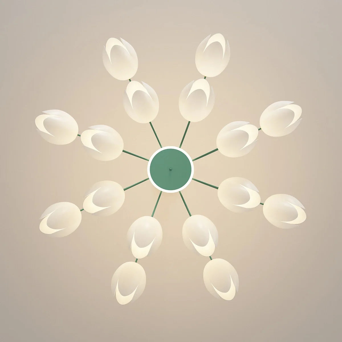 Feyran Nordic Simple Flower Chandelier