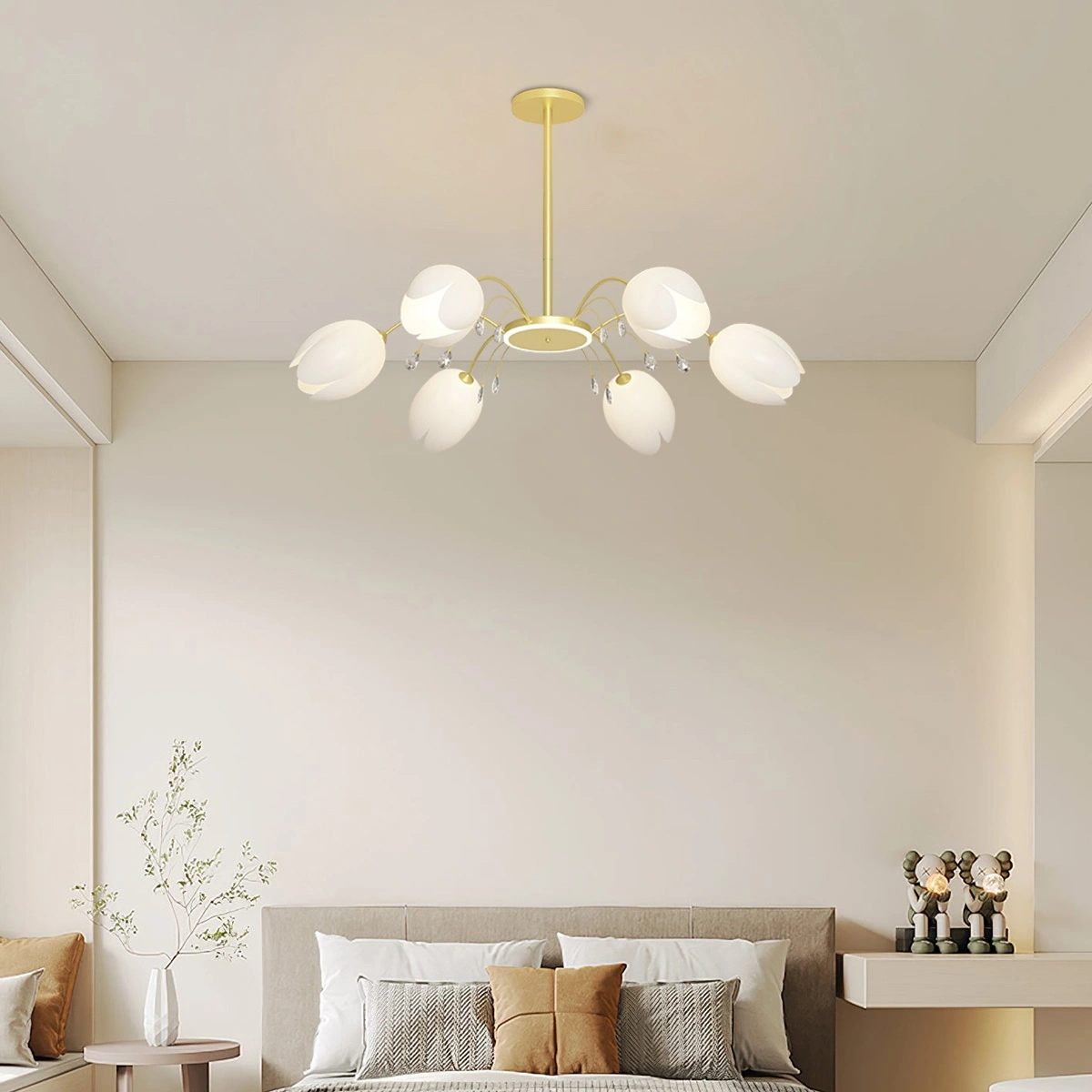 Feyran Nordic Simple Flower Chandelier