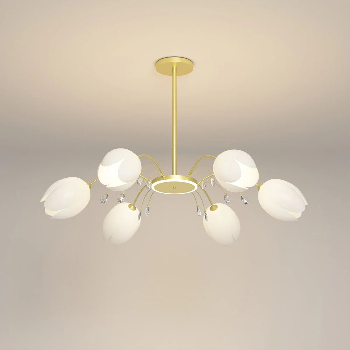 Feyran Nordic Simple Flower Chandelier