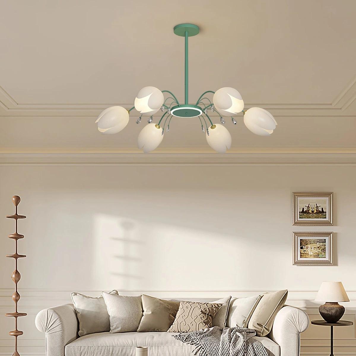 Feyran Nordic Simple Flower Chandelier