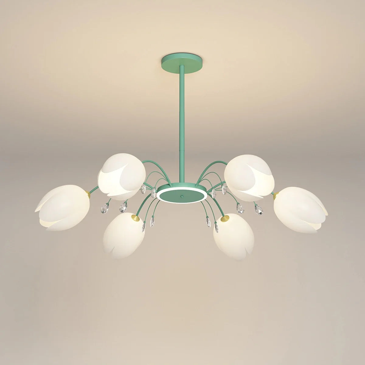 Feyran Nordic Simple Flower Chandelier