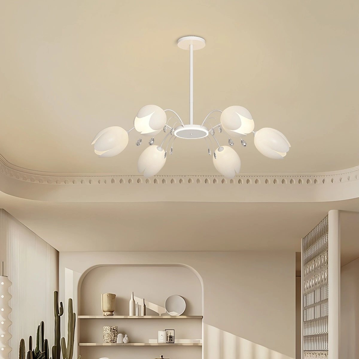 Feyran Nordic Simple Flower Chandelier