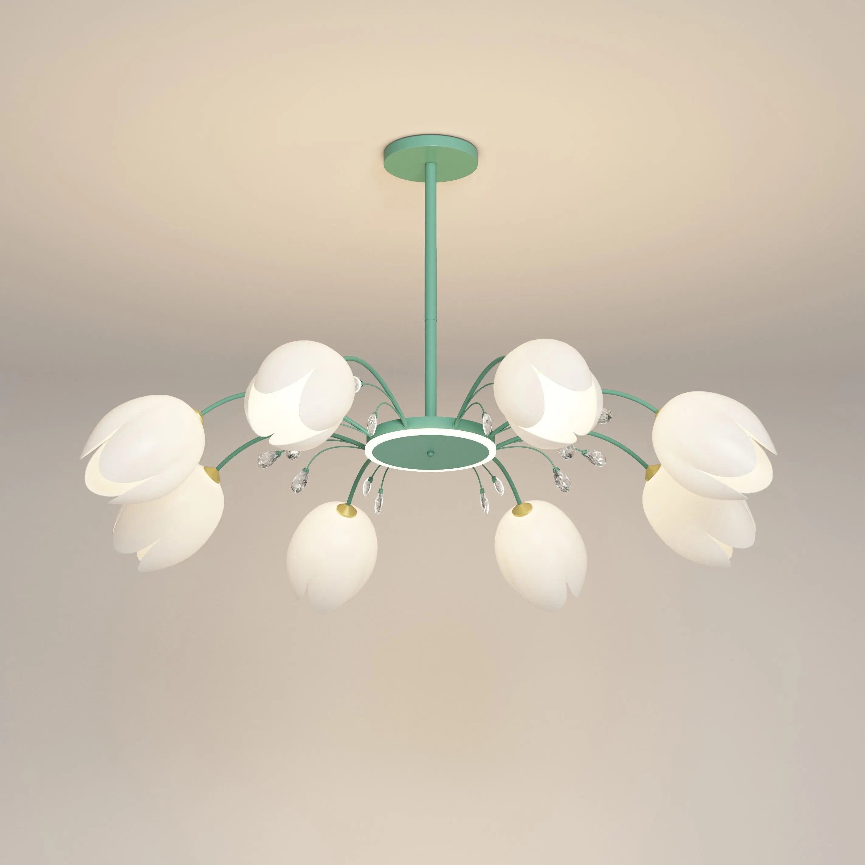 Feyran Nordic Simple Flower Chandelier