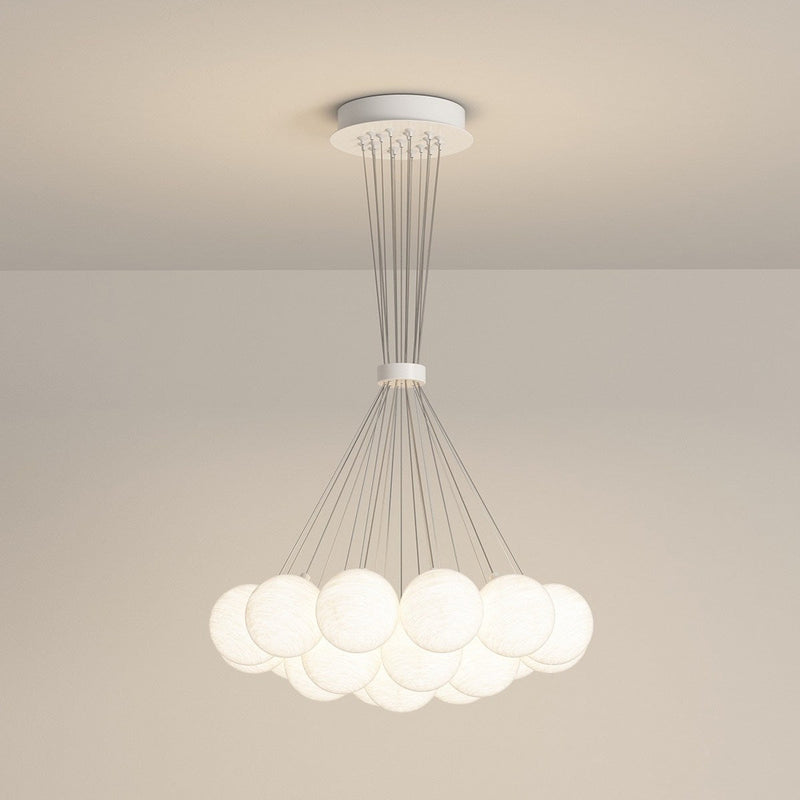 Feyran French Tulip Flower & Ball Chandelier