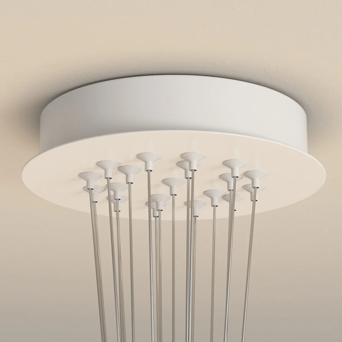 Feyran French Tulip Flower & Ball Chandelier