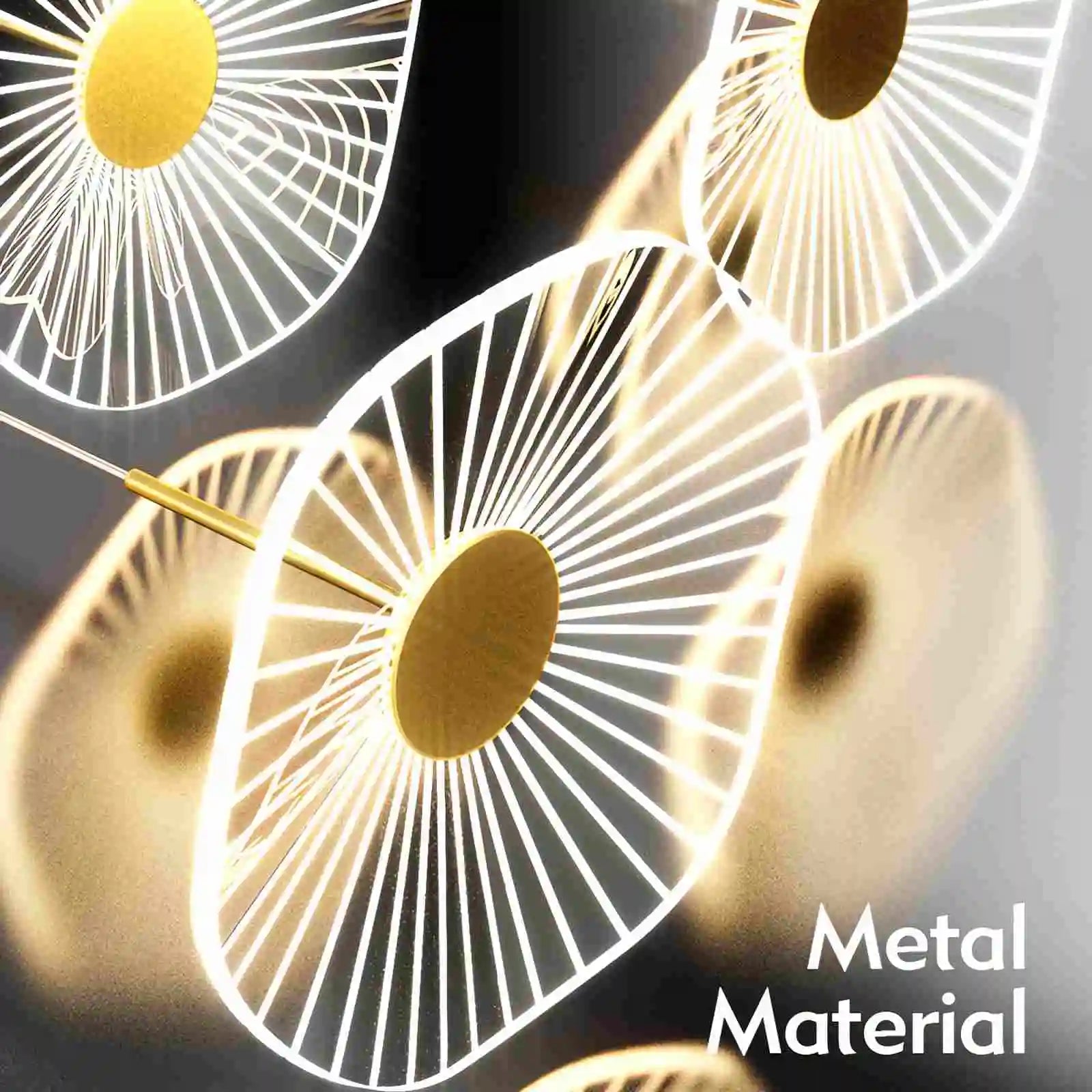 Feyran Creative Lotus Leaf Dining Room Pendant Light