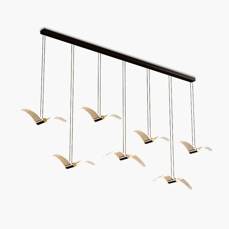 Feyran Light Luxury Art Seagull Pendant Lamp for Living Room