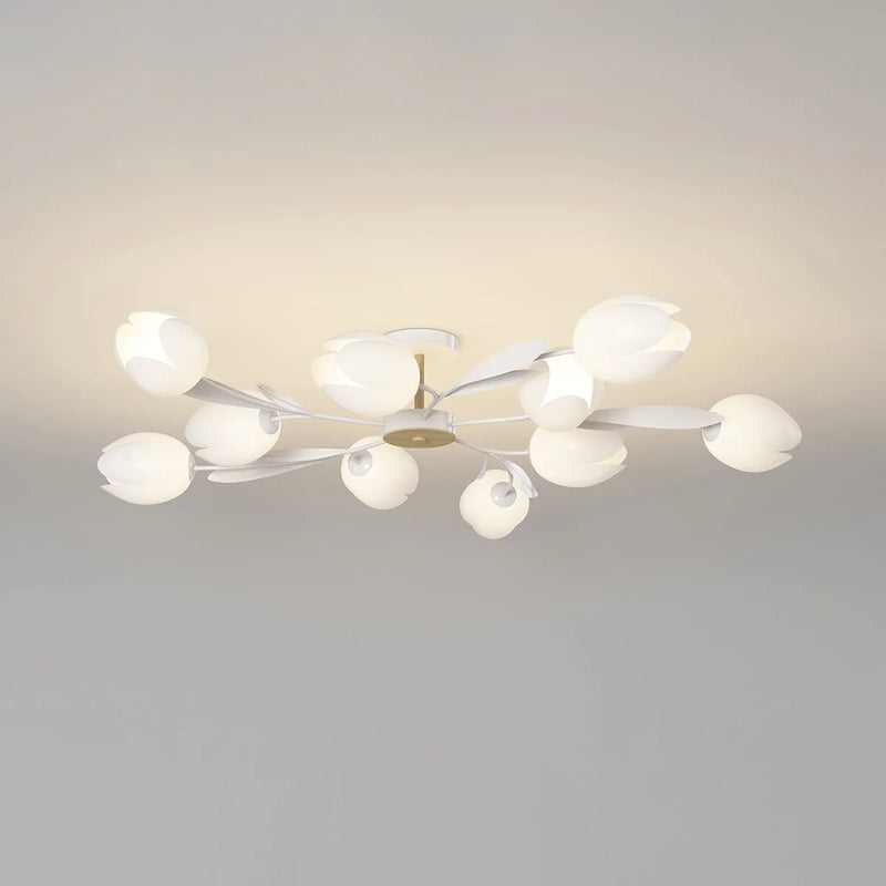 Feyran Magnolia Bud Living Room Chandelier