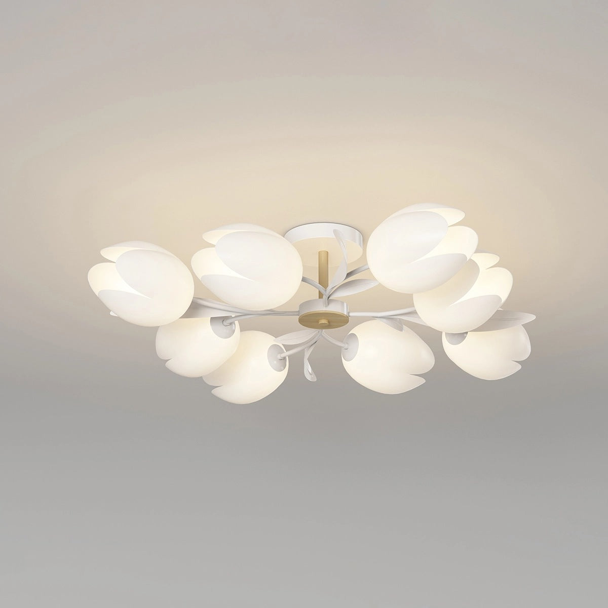 Feyran Magnolia Bud Living Room Chandelier