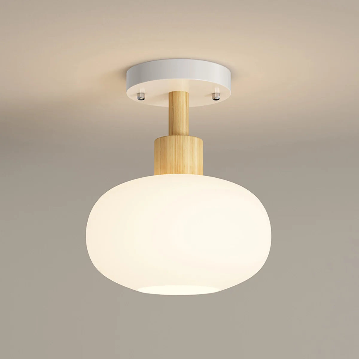 Feyran Nordic Modern Hallway Glass Ceiling Light