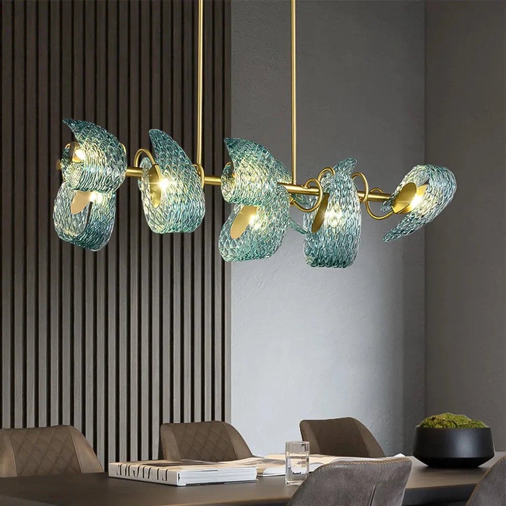 art-deco-blue-glass-linear-chandelier-ch423-20250711-Feyran-lighting