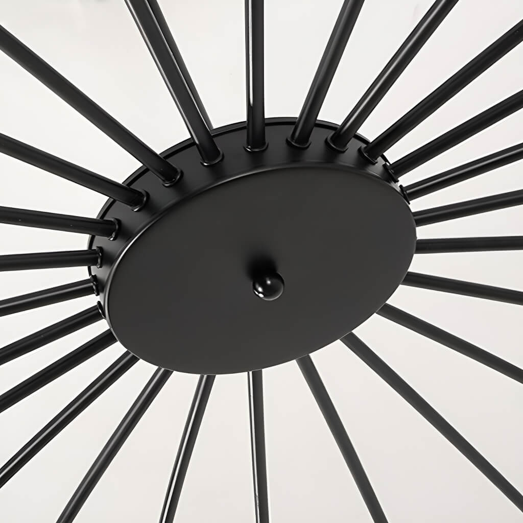 Atmospheric Nordic Chandelier: Creative Lighting for Living Rooms, Bedrooms, and More-details-1 | Feyran