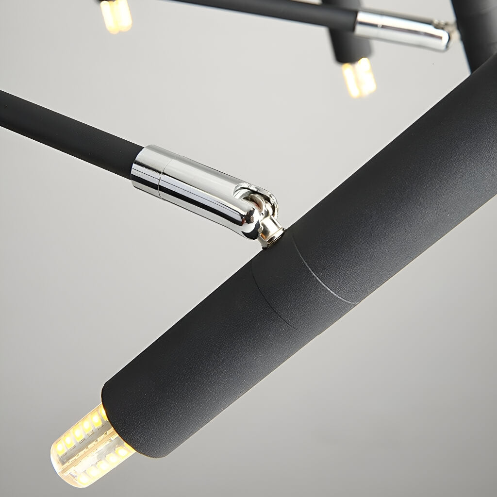 Atmospheric Nordic Chandelier: Creative Lighting for Living Rooms, Bedrooms, and More-details-3 | Feyran