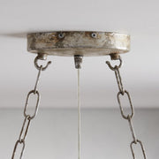 Aubrey Oval Crystal Ball 7 Light Chandelier-Chandelier-Feyran-Bronze-Feyran