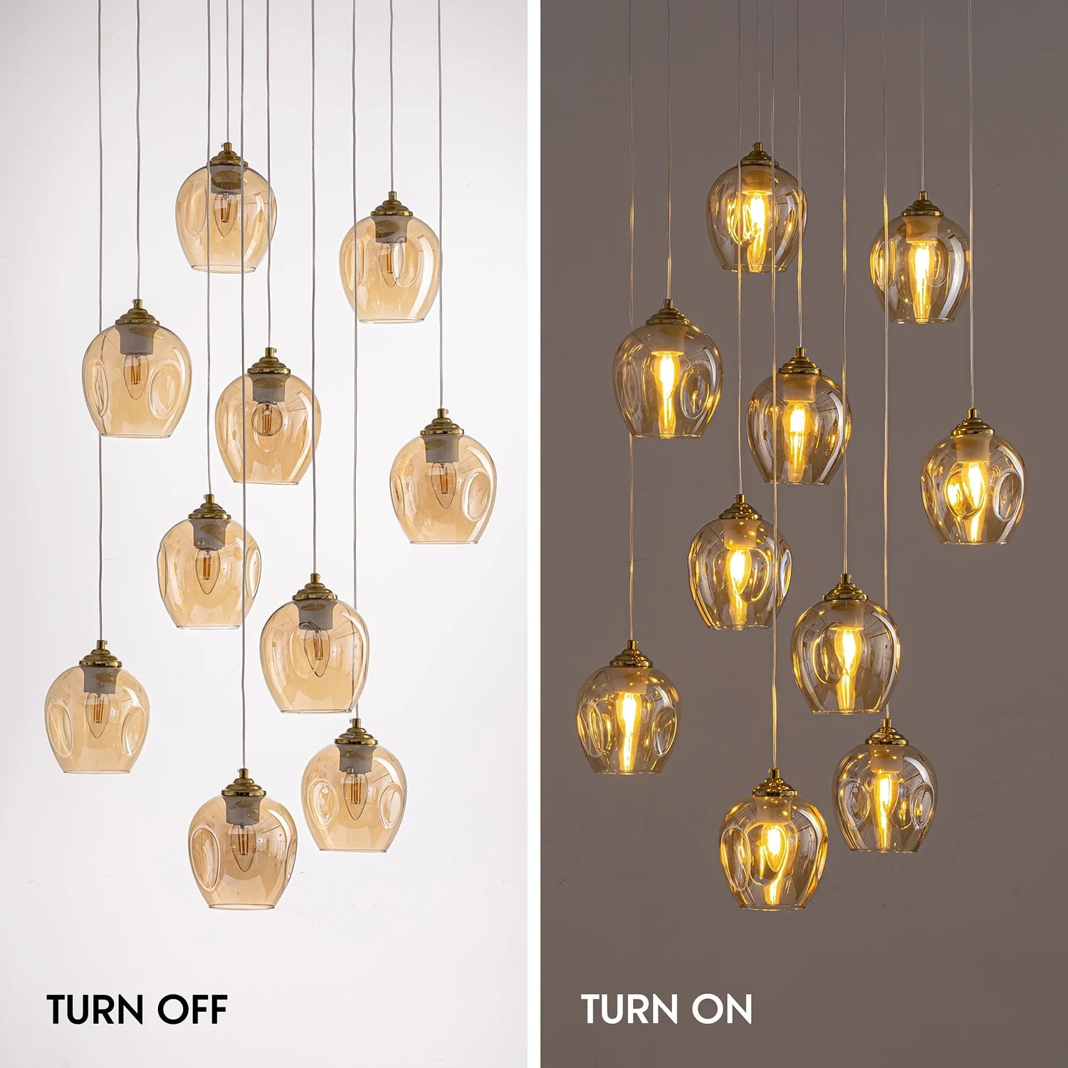 aura-luxury-glass-chandelier-light-effect-Feyran-lighting