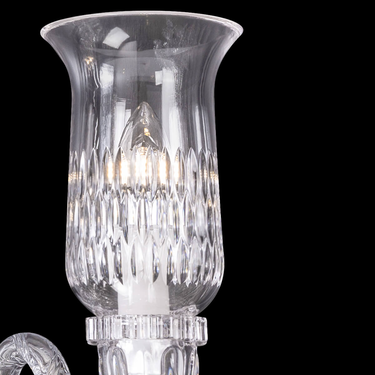 Bacara Crystal Cups Chandelier For Living Room