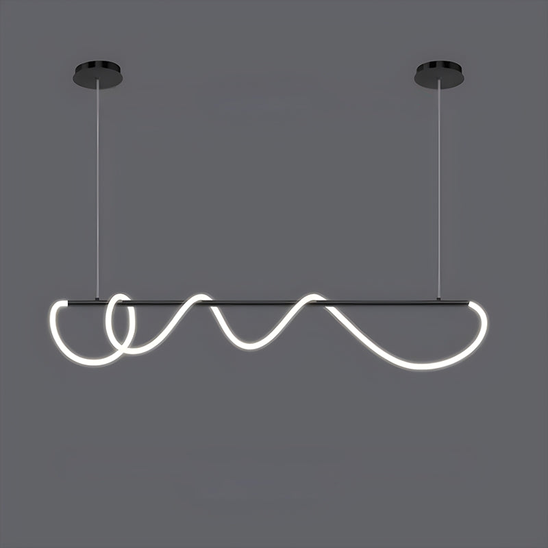 Feyran Modern Long Hose Led Pendant Light for Dining Room