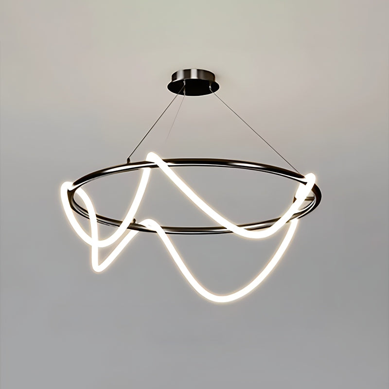Feyran Modern Long Hose Led Pendant Light for Dining Room