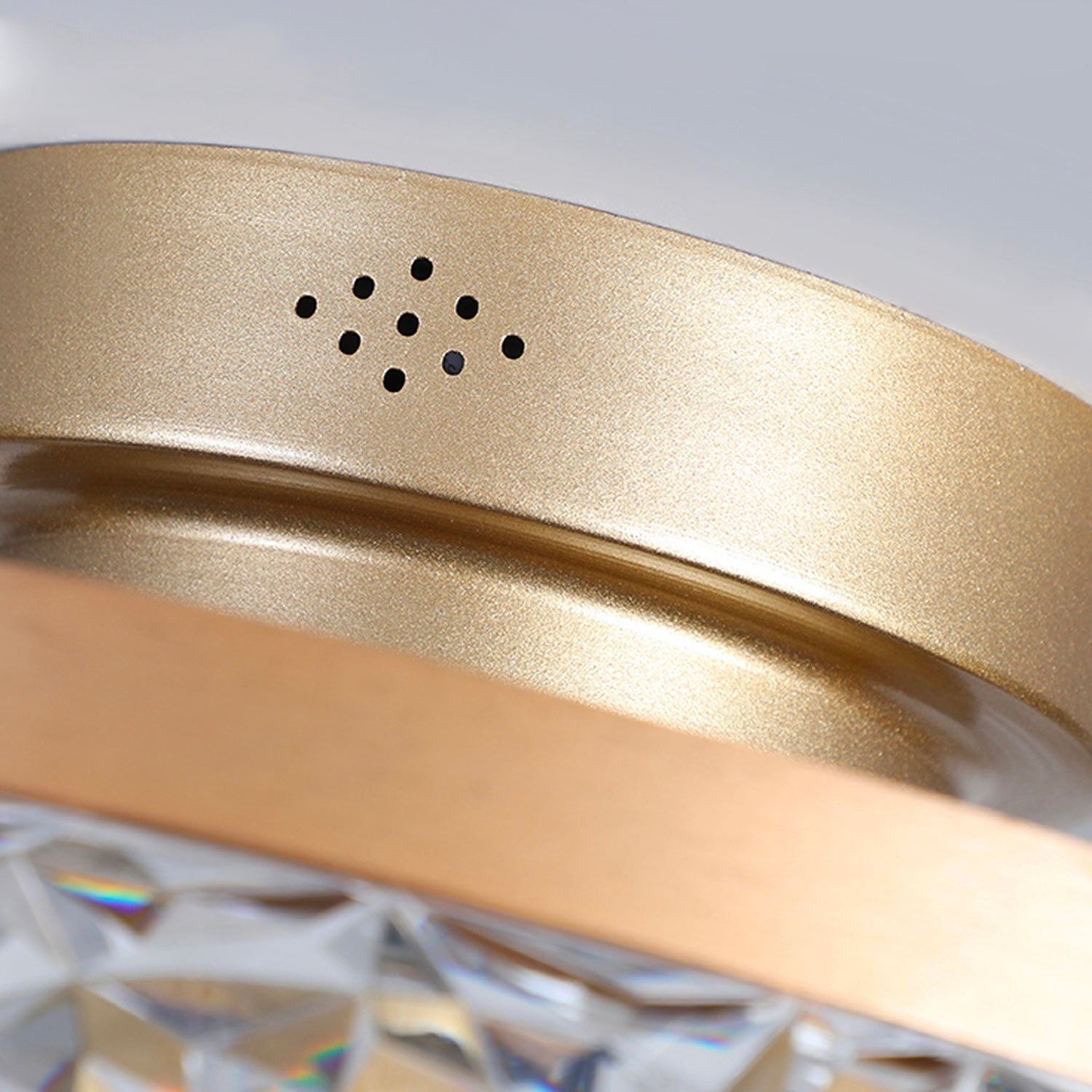 Circular CeilingFan Light Modern And Simple Creative Embedded Integrated -detailed|Feyran