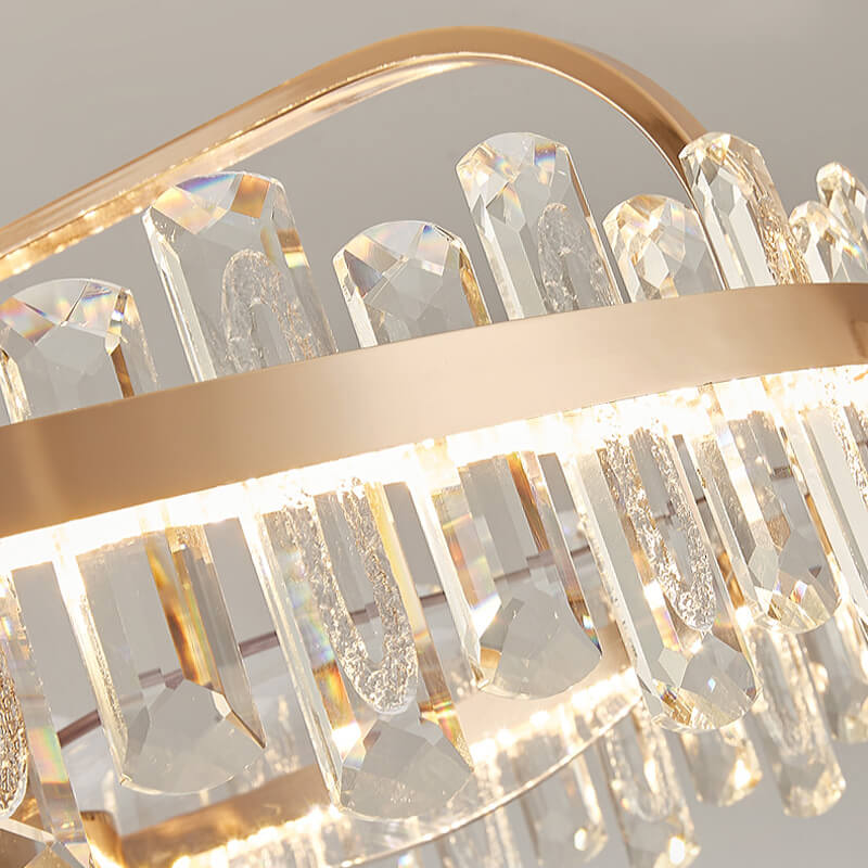 Crystal Ceiling Fan Oscillating Ceiling Fan Light bedroom-detail | Feyran