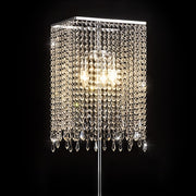 Crystal Floor Lamp for Bedroom Vertical Glass Square Lamp-details-5| Feyran