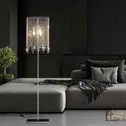 Crystal Floor Lamp for Bedroom Vertical Glass Square Lamp-living-room-3 | Feyran