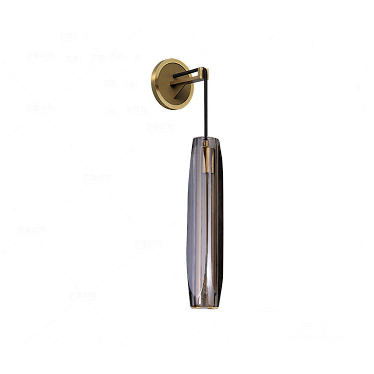 Crystal Lampshade Wall Sconce For Dinning Room